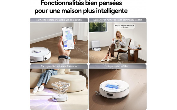 NARWAL Freo Z10 Pro Blanc - Application pour smartphones ou tablettes