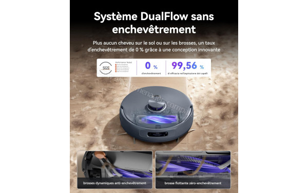 NARWAL Freo Z10 Ultra Gris - Syst&egrave;me DualFlow