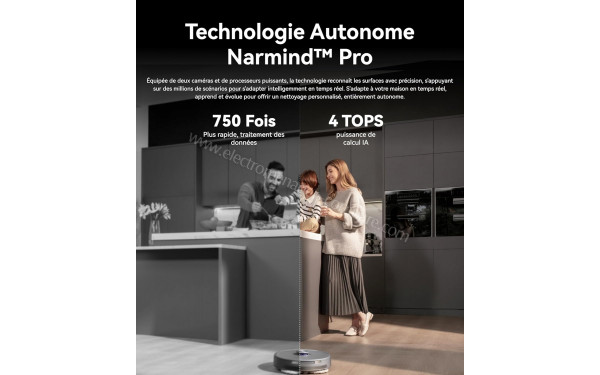 NARWAL Freo Z10 Ultra Gris - Technologie NarMind Pro