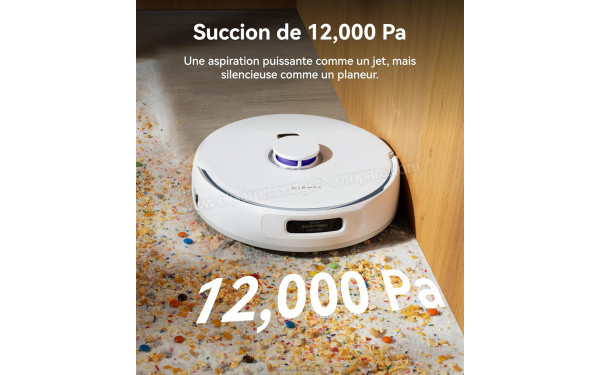 NARWAL Freo Z Ultra Blanc - Puissance d'aspiration