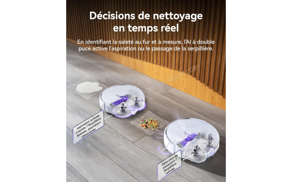 NARWAL Freo Z Ultra Blanc - Mise en situation