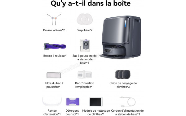 NARWAL Freo Z Ultra Noir - Accessoires