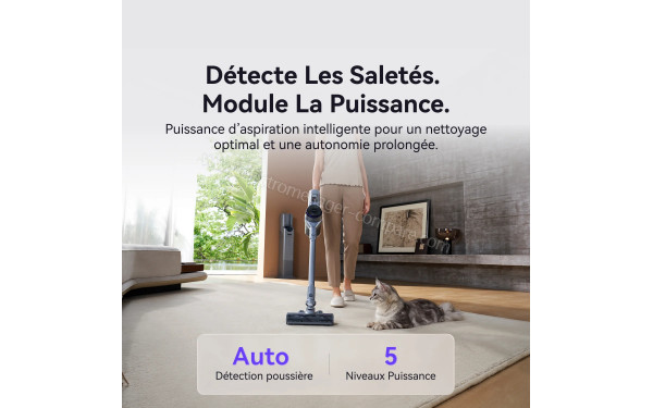 NARWAL V40 Station - Puissance d'aspiration intelligente