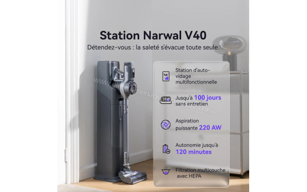 NARWAL V40 Station - Station Narwal V40