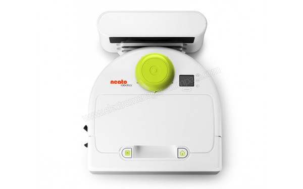 NEATO Botvac 75 - Vue du dessus avec base de charge