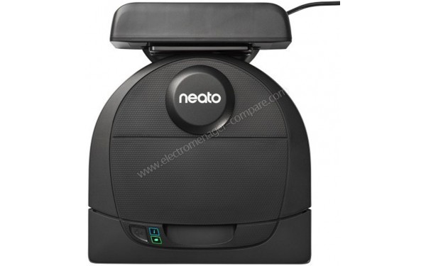 NEATO Botvac D402 Connected - Vue du dessus avec base de charge