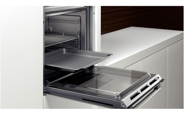 NEFF B15P42N3 - Vue 3/4 gauche, porte ouverte