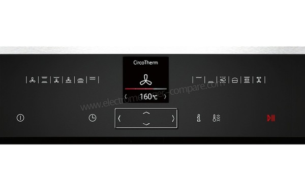 NEFF B17CR32N1 - Panneau de commandes