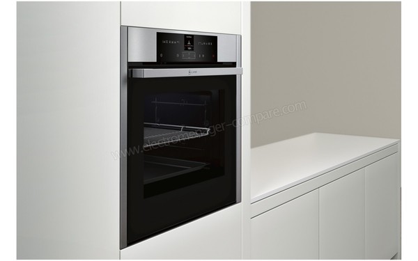 NEFF B25CR22N1 - Vue 3/4 gauche encastr&eacute;