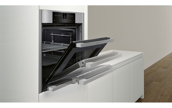 NEFF B45CR22N0 - Vue 3/4 gauche (porte)