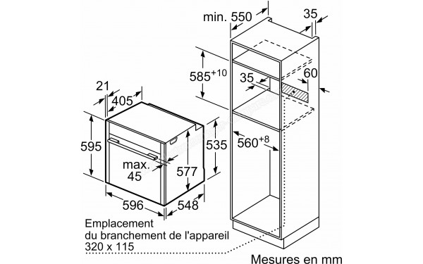 NEFF B45FS24N0 - Sch&eacute;ma technique