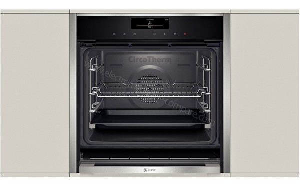 NEFF B48FT78N0 - Vue de face, porte ouverture