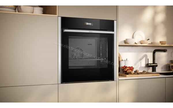 NEFF B54CR31N0F - Appareil encastr&eacute; vue 3/4 gauche