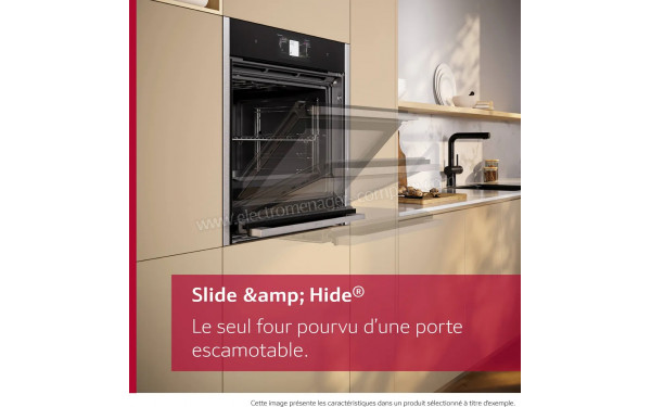 NEFF B54CR31N0F - Porte escamotable