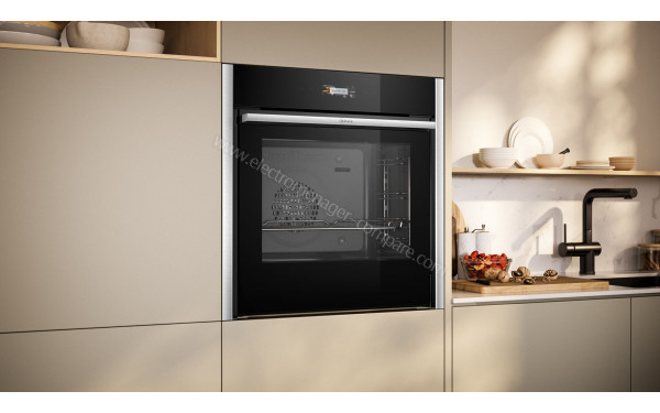 NEFF B54CR31N0 - Appareil encastr&eacute; vue 3/4 gauche