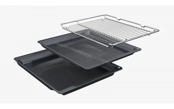 NEFF B54CR71N0F - Vue de la grille et des l&egrave;chefrites