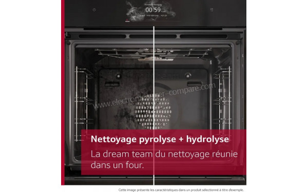 NEFF B54CR71N0F - Nettoyage pyrolyse + hydrolyse
