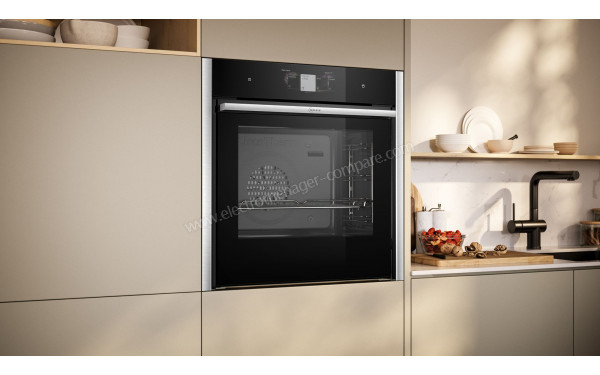 NEFF B64FT33N0 - Appareil encastr&eacute; vue 3/4 gauche