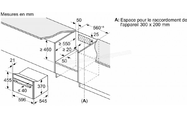 NEFF C24GR3XN1 - Dimensions
