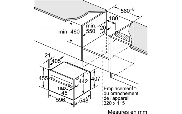 NEFF C24MR21N0 - Dimensions