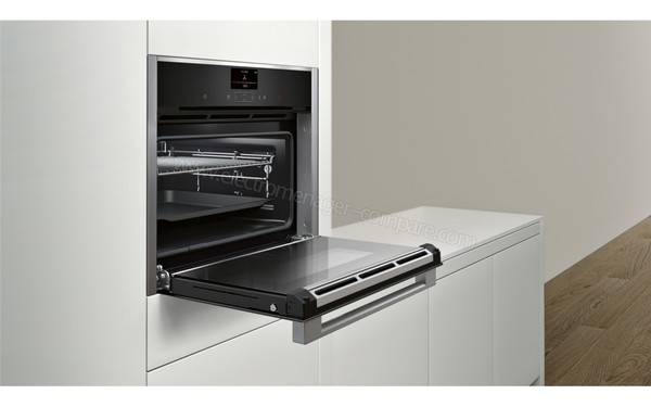 NEFF C27CS22N0 - Vue 3/4 gauche, porte ouverte