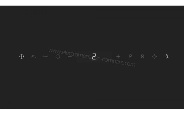 NEFF D95FRW1S0 - Vue des commandes
