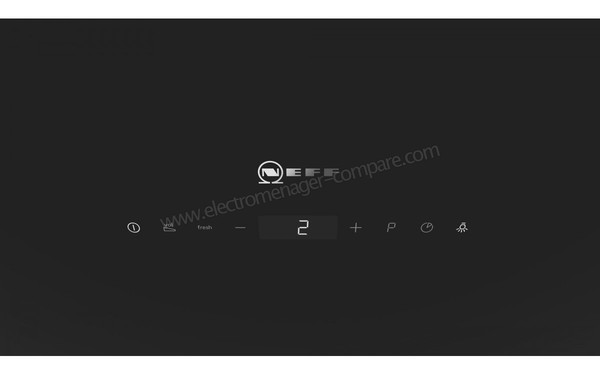 NEFF D95IKP1S0 - Vue des commandes