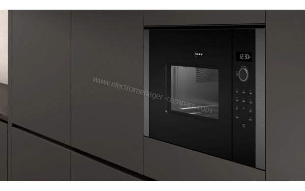 NEFF HLAGD53G0 - Appareil encastr&eacute; vue 3/4 droite