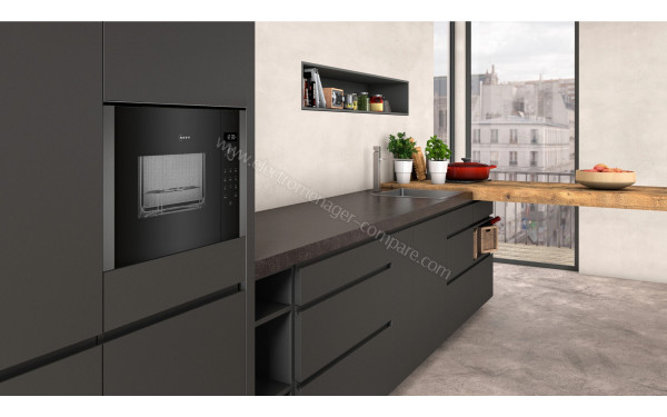 NEFF HLAGD53G0 - Appareil encastr&eacute; vue 3/4 gauche