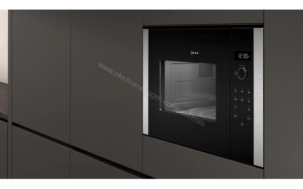 NEFF HLAWD53N1F - Appareil encastr&eacute; vue 3/4 droite