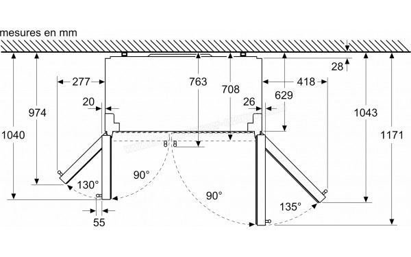 NEFF KA3923IE0 - Dimensions