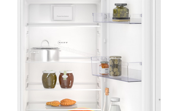 NEFF KI2821SE0 - Vue de l'int&eacute;rieur partie r&eacute;frig&eacute;rateur