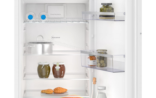 NEFF KI2822FE0 - Vue de l'int&eacute;rieur partie r&eacute;frig&eacute;rateur