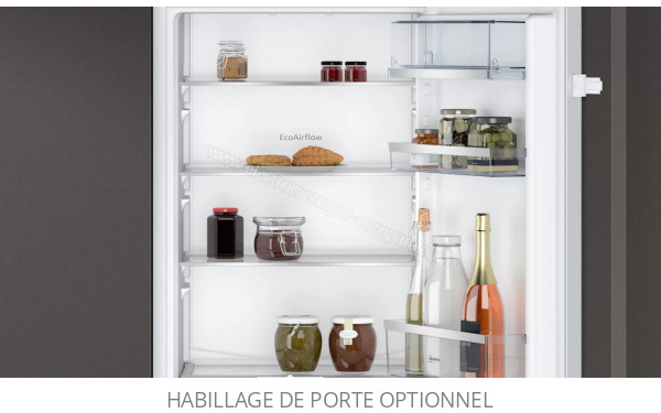 NEFF KI5862SE0S - Vue de l'int&eacute;rieur partie r&eacute;frig&eacute;rateur