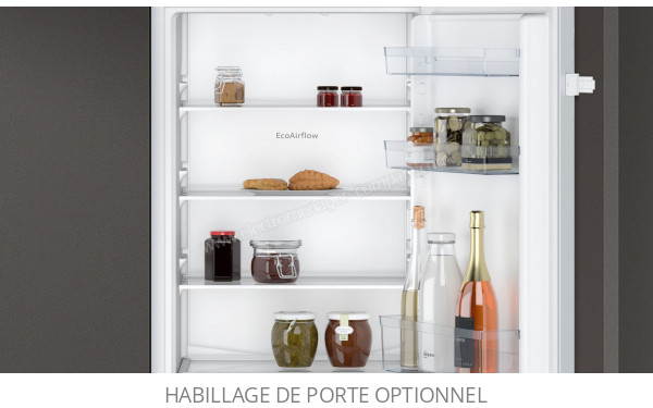 NEFF KI7861SE0 - Vue de l'int&eacute;rieur partie r&eacute;frig&eacute;rateur