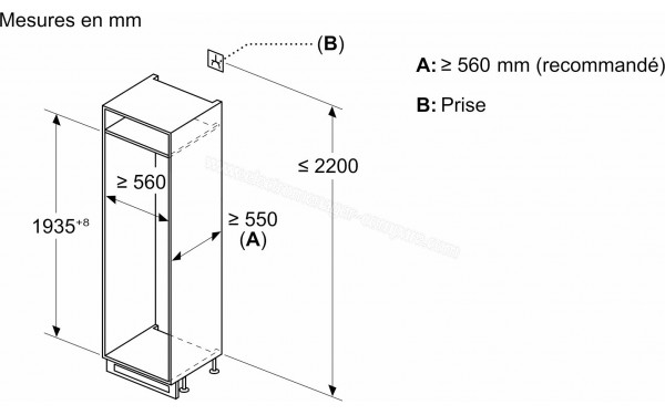 NEFF KI7962FD0 - Dimensions
