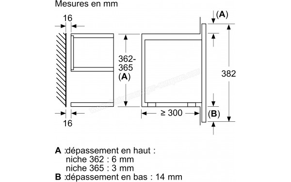 NEFF NL4WR21N1 - Dimensions