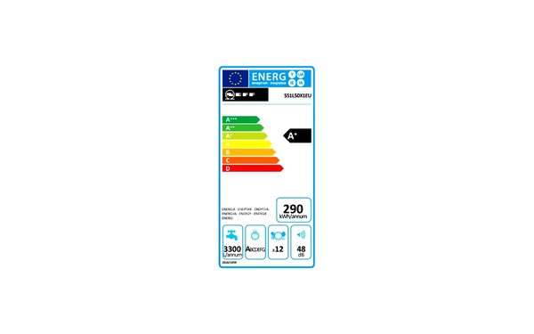 NEFF S51L50X1EU - &Eacute;tiquette &eacute;nergie