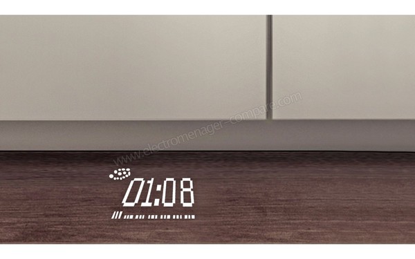 NEFF S51N69X6EU - Projection du temps restant au sol