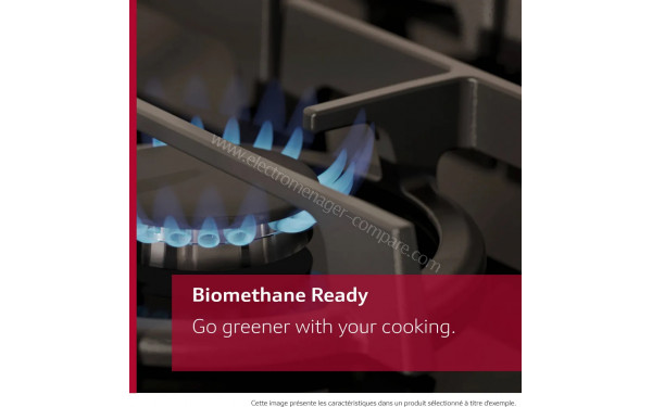 NEFF T27PIQ4S0 - Zoom sur le foyer &agrave; gaz