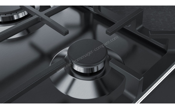 NEFF T29DS69N0 - Zoom sur le foyer &agrave; gaz