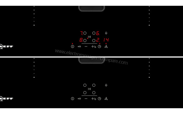 NEFF T46CB4AX2 - Panneau de commandes