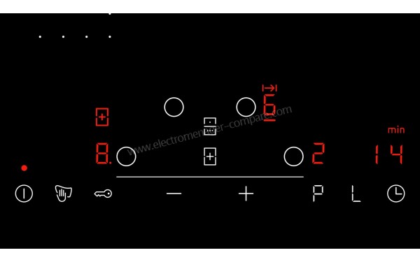 NEFF T46FD53X2 - Panneau de commandes