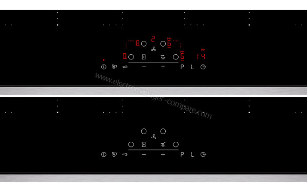 NEFF T47TD7BN2 - Panneau de commandes