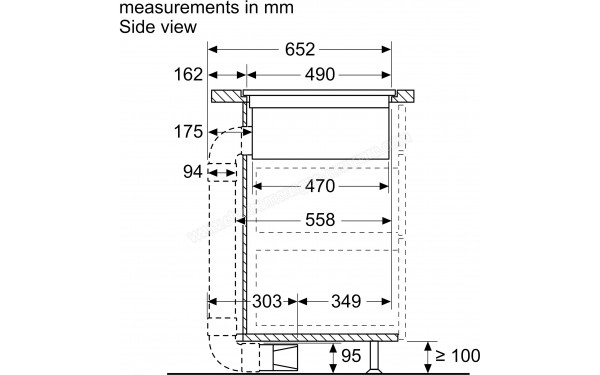 NEFF T47TD7BN2 - Sch&eacute;ma technique