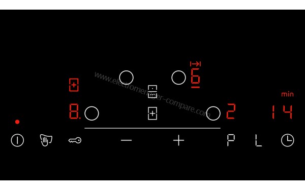 NEFF T48BD13N2 - Panneau de commandes