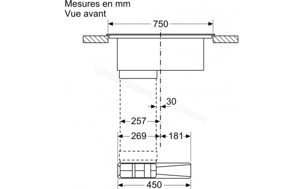 NEFF T48TD7BN2 - Sch&eacute;ma technique