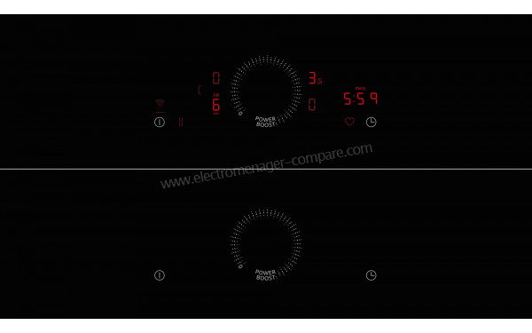 NEFF T56FHS1L0H - Panneau de commandes