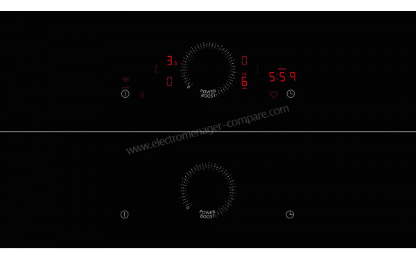 NEFF T58FHS1L0 - Panneau de commandes