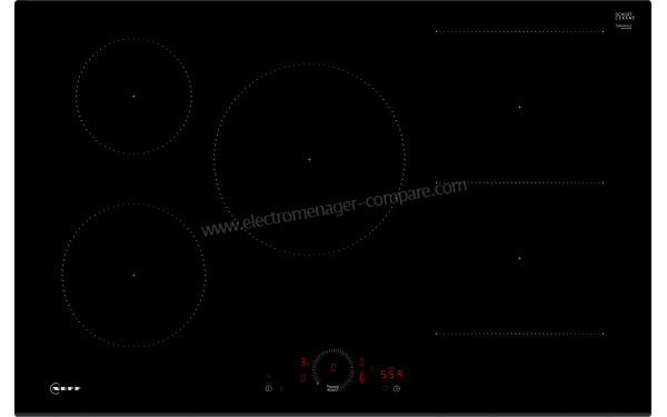 NEFF T58FHW1L0 - Vue du dessus